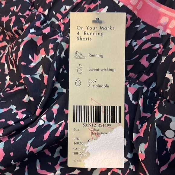 Sweaty Betty On Your Marks 4” Running Shorts Large New with tags! - Picture 9 of 16